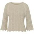 Rundhals-Pullover Peter Hahn grau, 44