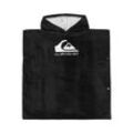 Badeponcho QUIKSILVER "Hoody Towel", Damen, schwarz, 100% Baumwolle, Hausmäntel