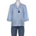 Peter Hahn Damen Bluse, blau, Gr. 40