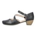 Pumps RIEKER, Damen, Gr. 36, schwarz, Synthetik, Leder, festlich, Schuhe, Abendschuh, Festtagsschuh,Trichterabsatz, gepolsterte Innensohle