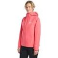 Funktionsjacke JACK WOLFSKIN "HIGHEST PEAK 3L JKT W", Damen, Gr. L (42/44), sunset, coral, Oberstoff: 100% POLYESTER ; Futter:100% POLYESTER, Jacken