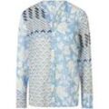 Bluse Peter Hahn blau, 44