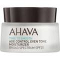 Ahava Gesichtspflege Time To Smooth Age Control Even Tone Moisturizer Borad Spectrum SPF 20 50 ml