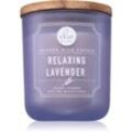 DW Home Signature Relaxing Lavender Duftkerze mit Holzdocht 340 g