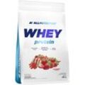 Allnutrition Whey Protein Molkenprotein Geschmack Strawberry 908 g