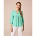 Bluse mit V-Ausschnitt