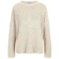 Pullover Rundhals-Ausschnitt Peter Hahn beige