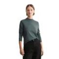 Strickpullover MARC O'POLO "aus LENZING™ ECOVERO™", Damen, Gr. M, grün (deep emerald), Obermaterial: 80% Viskose, 20% Polyester, unifarben, casual, Langarm, Pullover