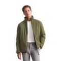 Outdoorjacke MARC O'POLO "aus recyceltem Polyester", Herren, Gr. M, grün, Obermaterial: 100% Polyester; Füllung: 100% Polyester; Futter: 100% Polyester, unifarben, regular fit, Langarm Bündchen, Jacken