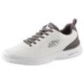 Sneaker SKECHERS "Skech-Air Dynamight", Herren, Gr. 39, grau (weiß, grau), Textil, sportlich, Schuhe Modernsneaker Sneaker low Schnürschuh, mit Memory Foam-Funktion, Freizeitschuh, Halbschuh, Schnürschuh