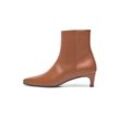 Schlupfboots HENRY STEVENS "Madison ZB40", Damen, Gr. 39, braun, Leder, klassisch, Schuhe