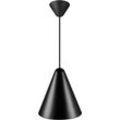 Pendelleuchte "NONO", schwarz, Ø 23,5cm, DESIGN FOR THE PEOPLE, Lampen, Designer Leuchte