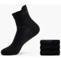 3er Pack Socken - Damen, Herren - schwarz