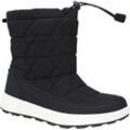 Schlupfboots HI-TEC "TOASTIE WP WOMENS", Damen, Gr. 41, schwarz, Synthetik, Textil, sportlich, Schuhe, Winterboots, Snowboots, Winterschuhe, wasserdicht