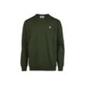 Sweatshirt CLEPTOMANICX "Embro Gull", Herren, Gr. L, lila (flieder), 100% Baumwolle, bestickt, casual, Rundhals, Langarm, Sweatshirts, mit kleiner Möwen-Stickerei