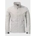 Outdoorjacke SCHÖFFEL "Jacket Bygstad M", Herren, Gr. 50, grau (9180, grau), Oberstoff : 100% Nylon, sportlich, regular fit, hoch geschlossener Ausschnitt, Langarm, Jacken