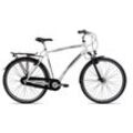 Chrisson Sereto 3.0 Trekkingrad 28 Zoll Urban Bike Herren oder Damen 165 - 175 cm Fahrrad 7 Gang weiß 56 cm