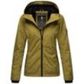 Outdoorjacke MARIKOO "Brombeere", Damen, Gr. XS (34), grün (moosgrün), Obermaterial: 100% Polyester, Innenmaterial: 100% Polyester, Jacken, sportliche Übergangsjacke mit Kapuze, Topseller