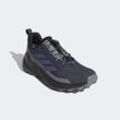 Wanderschuh ADIDAS TERREX "TERREX TRAILMAKER 2 GORE-TEX SPEED LACE", Gr. 42, shadow navy, wonder steel, grau three, Textil, Synthetik, sportlich, Schuhe