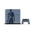 PlayStation 4 1000GB - Blau - Limited Edition Uncharted 4 + Uncharted 4