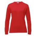 Pullover aus 100% Schurwolle-Pure Tasmanian Wool Peter Hahn rot