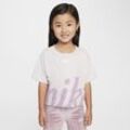 Nike Cozy T-Shirt mit Grafik für Kleinkinder - Lila