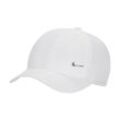 Nike Dri-FIT Club unstrukturierte Metall-Swoosh-Cap für Kinder - Weiß