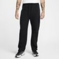 Nike Tech Fleece-Hose mit offenem Saum (Herren) - Schwarz