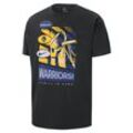 Golden State Warriors Courtside Nike NBA-T-Shirt (Herren) - Schwarz