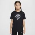 FC Chelsea Big Nike Fußball-T-Shirt für ältere Kinder - Schwarz