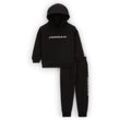 Jordan 2-teiliges Baseline Hoodie-Set (Babys) - Schwarz