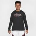 Chicago Bulls Essential Nike NBA Max90 Longsleeve (ältere Kinder, Jungen) - Schwarz