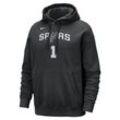 San Antonio Spurs Club Nike NBA-Hoodie für Herren - Schwarz