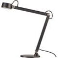 LED Tischleuchte "NOBU", F (A-G), schwarz, H:46,5cm, DESIGN FOR THE PEOPLE, Lampen, Schreibtischlampe LED Schreibtischlampe