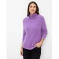 Brax Damen Strickpullover Style LEAhyacinth, helles lila, Gr. 36