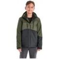 Outdoorjacke KILLTEC "KOW 204 BYS JCKT", Kinder, Gr. 176, grün (olivgrün), 100% Polyester, sportlich, Jacken