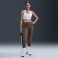 Nike Universa Leggings in voller Länge mit Taschen, mittlerem Halt und hohem Bund (Damen) - Braun