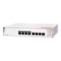 HPE Networking Instant On 1830 8G 4p Class4 PoE 65W Switch - Switch - Smart - 4 x 10/100/1000 + 4 x 10/100/1000 (PoE+) - Desktop, an Rack montierbar - PoE+ (65 W)