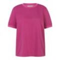 Bluse Rundhals-Ausschnitt Emilia Lay pink