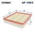 FILTRON Luftfilter für MERCEDES-BENZ 9075283500 A9075283500 AP 158/5