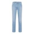 5-Pocket-Jeans BRAX "Style CADIZ", Herren, Gr. 30, Länge 32, blau (hellblau), 75% Baumwolle, 17% Polyester, 5% Elastomultiester, 3% Elasthan, Jeans