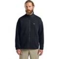 Fleecejacke JACK WOLFSKIN "MOGARI FZ M", Herren, Gr. L (52), blau (schwarz, navy), Oberstoff: 95% POLYESTER, 5% ELASTHAN; Futter 1:00% POLYESTER, Jacken