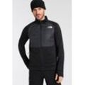 Funktionsjacke THE NORTH FACE, Herren, Gr. XXL, schwarz (tnf schwarz, asphalt grau), Web, Obermaterial: 100% Polyester, unifarben, sportlich, Langarm, Jacken