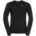 ODLO BL TOP Crew neck l/s NATURAL 1 15001 black - black XXL