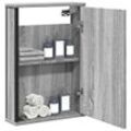 Bad-Spiegelschrank Sonoma-Eiche 42X12X60 Cm Holzwerkstoff | Farbe: Grau Sonoma