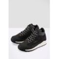 Sneakerboots FILA "ALPHA mid", Gr. 42, schwarz (schwarz, castlerock), Textil, Synthetik, sportlich, Schuhe