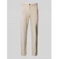 Slim Fit Chino mit Strukturmuster Modell 'ROBERT'