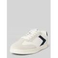 Low Top Sneaker aus echtem Leder