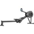 Rudergerät HALF HUMAN "Air Rower Rudergerät", schwarz, Rudergeräte, ohne Unterlegmatte, Rudermaschine, 10 Widerstandsstufen, B:64cm H:120cm L:240cm