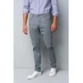 Chinos MEYER "M5 Slim", Herren, Gr. 31, Länge 32, grau, 97% Baumwolle;3% Elasthan, unifarben, slim fit lang, Hosen, aus Bio-Baumwolle